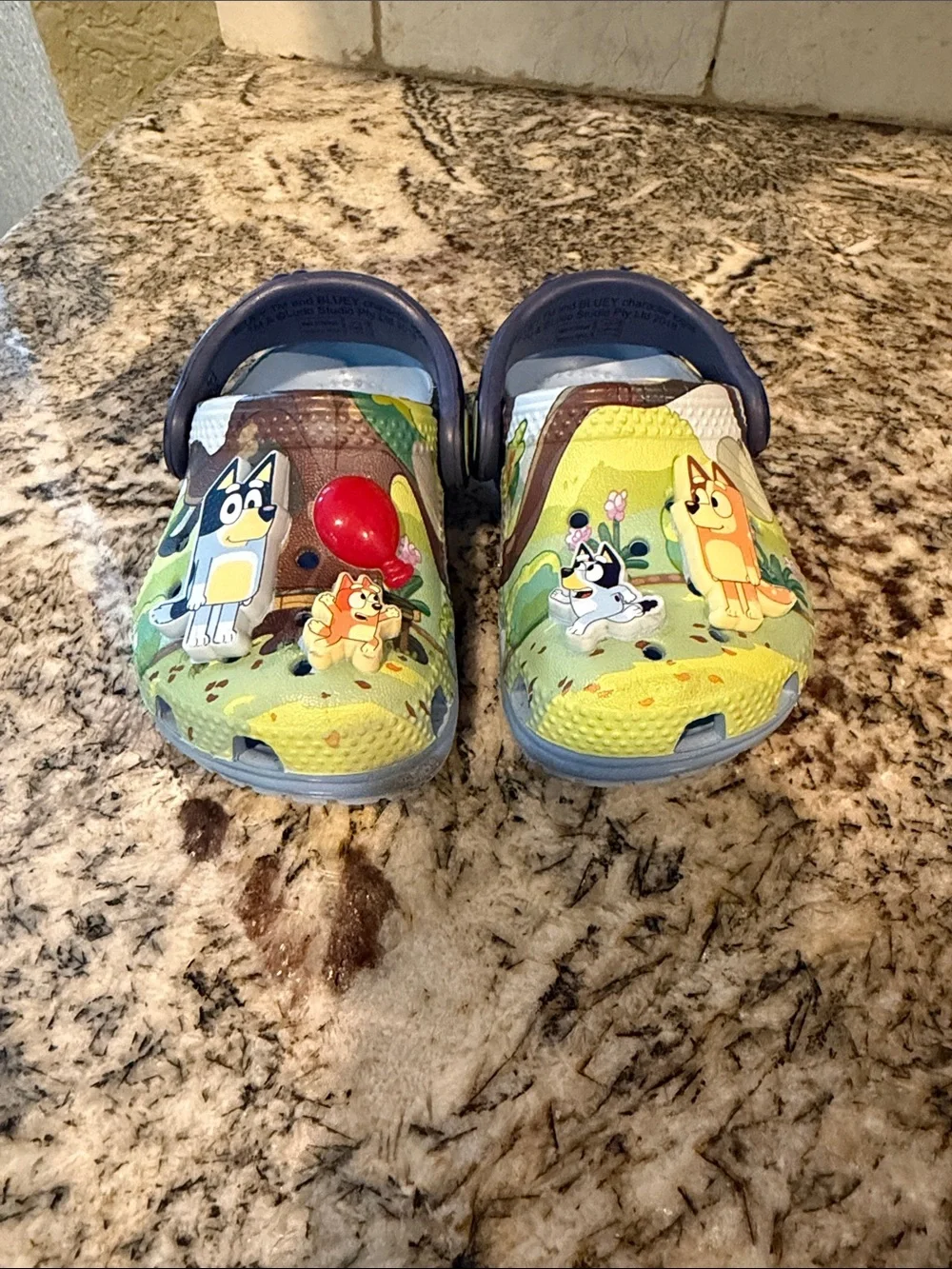Crocs Bluey Toddler Clogs Slip-On Shoes